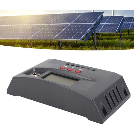 MPPT 30A 12V/24V Photovoltaik-Solarladeregler mit Farb-LCD-Display (1/5)