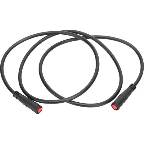 Câble d'extension étanche pour batterie vélo électrique, connecteur double femelle 2 fils