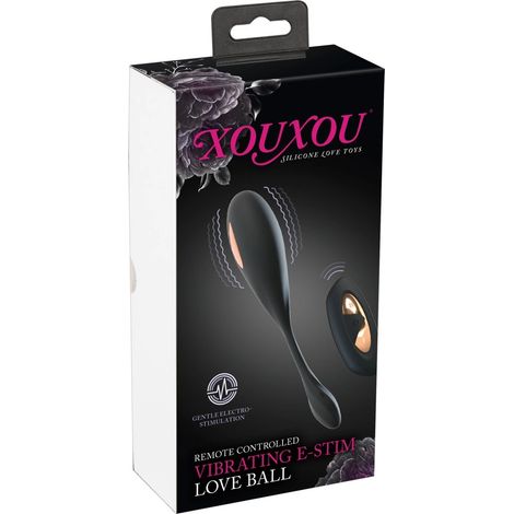 Xouxou - Œuf vibrant avec électrostimulation et télécommande. (1/5)