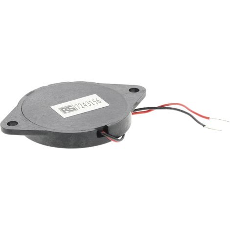 Buzzer piézo RS PRO 90dB, 30V max, Montage panneau (1/2)