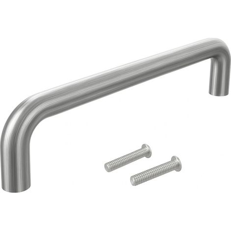 Bügelgriff 288mm Edelstahl matt Ø10mm – moderner Möbelbeschlag- Schrankgriff (1/5)