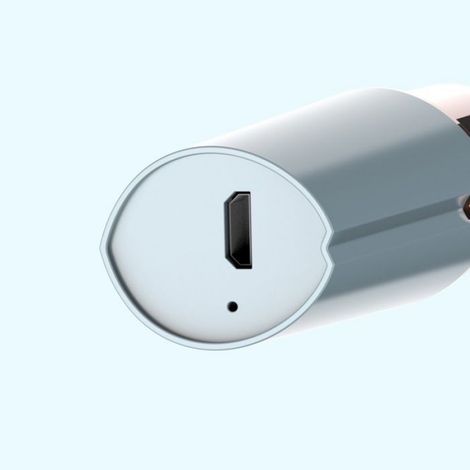 Épilateur pour une épilation sans douleur des poils du visage (1/5)