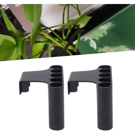 Soportes para plantas de acuario – 2 piezas – Soporte de ABS con fijación integrada – Estabiliza el crecimiento de las plantas (1/5)