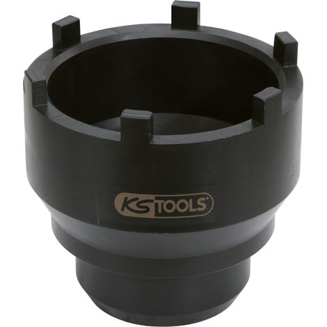 KS Tools - Douille pour écrou d'essieu-Spécial Mercedes man 10+13t douille sans guide man - 450.0168 (1/3)