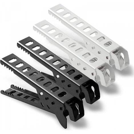 4 pièces Pince à casseroles,Poignée amovible pour casseroles et poêles, ustensiles de cuisine essentiels pour le camping (1/5)