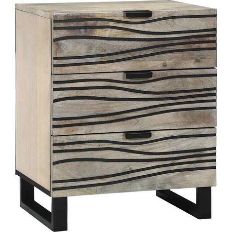 Mesa de noche 50 x 33 x 62 cm Madera de ingeniería