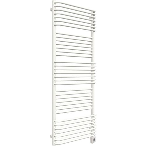 Scaldasalviette elettrico bianco 1580mm di altezza e 600mm di larghezza - 1000 Watt - POL1580/600SOAE8B