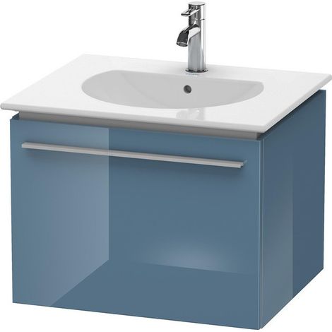 Mueble bajo lavabo X-LARGE 497x600x456mm azul piedra brillante