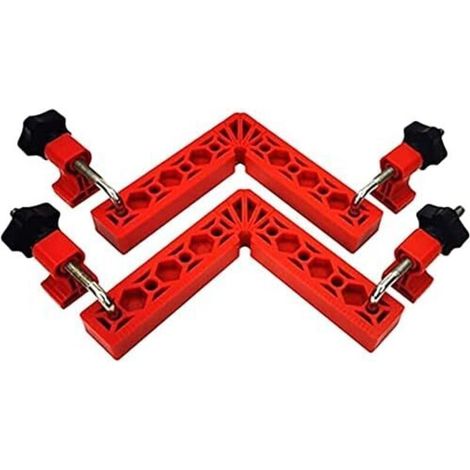 MSBD 2-piece 90-degree positioning angle 150 mm woodworking picture frame box jig set (1/5)