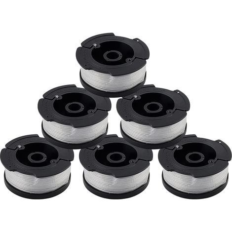 Set of 6 A6481 A6485 spools for Black & Decker grass trimmers (6 pcs) - Karteo (1/5)