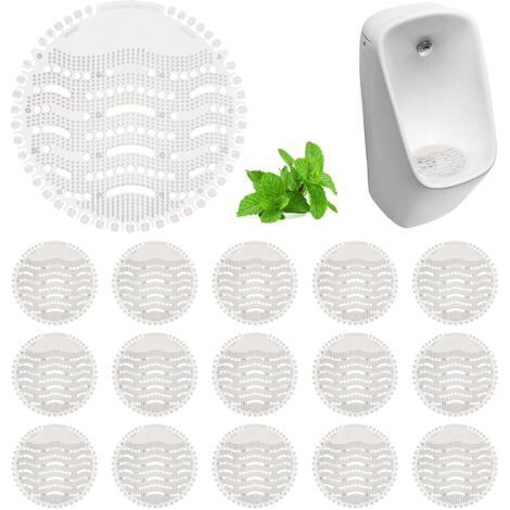 BUNTHAUS 16 Pièces Ecrans Pour Urinoir, Filtre D'urinoir Avec Parfum, Desodorisant Urinoir, Spatter Less Grille Urinoir, Ecran Pour Urinoir,Filtres Pour Urinoir,Grille Urinoir Filtre Pour Hôtels Burea (1/5)