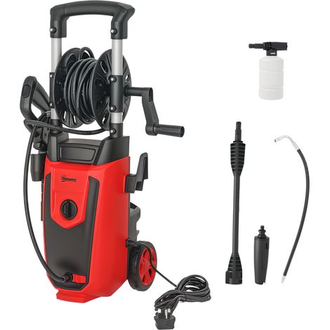 150-Bar Pressure Washer, Accessories - Red/Black (1/5)