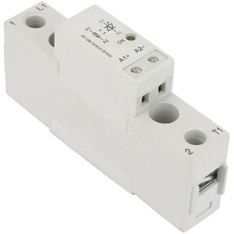 [JAMAIS UTILISÉ]Relais statique, carte de relais statique SMT48 DIN Rail, module de commutation de relais SSR CA à commande CC (SMT4810) (1/3)