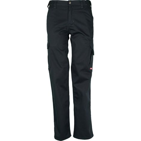 Planam - Pantalone Casual Easy Da Uomo, Colore Nero, Taglia 54 (1/5)