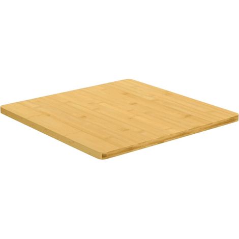 Dessus de table  Dessus de bureau  Plateau de table 50x50x1,5 cm bambou