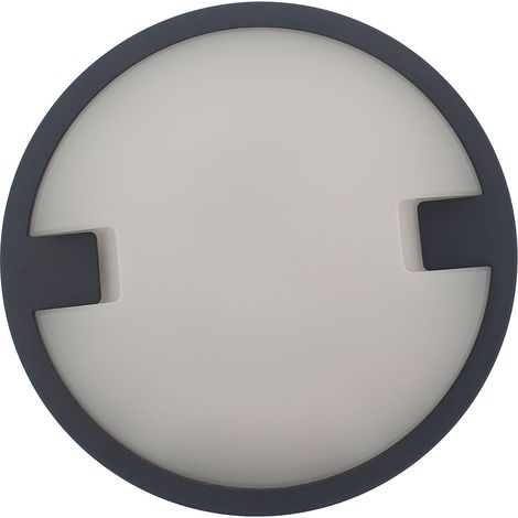 APLIQUE LED EXTERIOR 18W SERIE ORI-C6 1314Lm 4000K IP65 Φ220x65mm (1/4)
