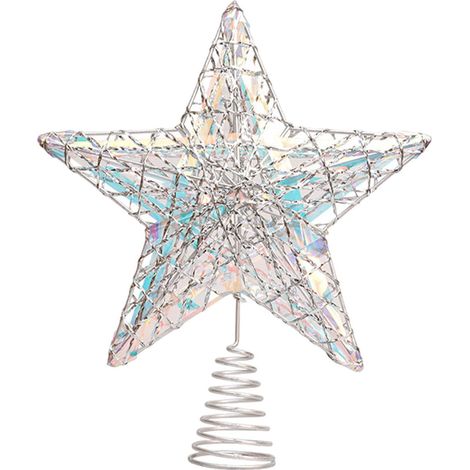 Étoile De Noël - Guirlande Lumineuse Pour Sommet D'Arbre - Décoration Intérieure Et Extérieure - 1 Pièce (1/5)