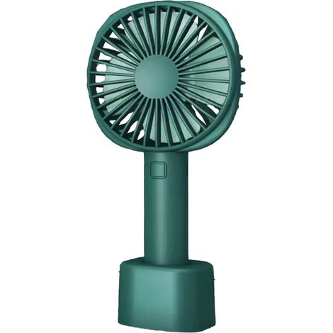 1 Ventilateur de poche, 3 vitesses, ABS, rechargeable USB, silencieux, pour bureau voyage extérieur (1/5)
