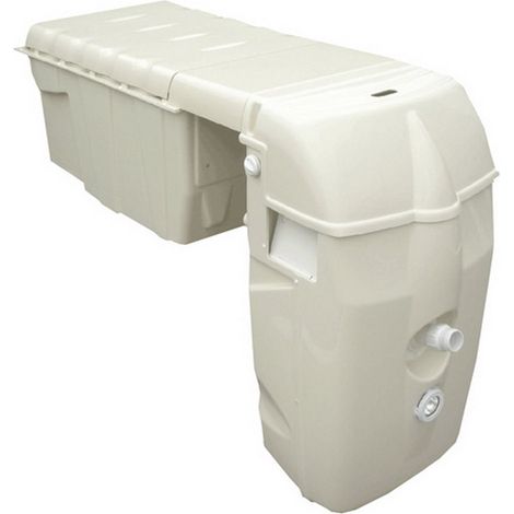 Bloc de filtration piscine 12m³/h – Pompe 0,5 kW – Capot amovible avec sécurité – Compatible électrolyse – Id Piscine