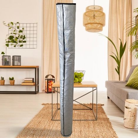 Conduit flexible en aluminium isolé, tube feuille alu pour chauffage, climatisation, ventilation et extraction (1/5)