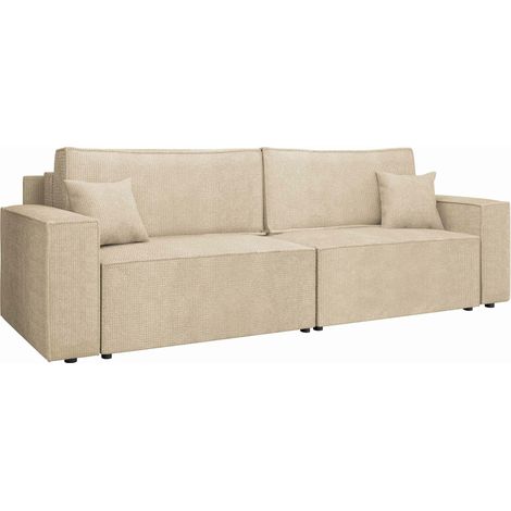 Sofá cama Shelton 106, Lima 46, Almacenaje, 0, 82x245x90cm (1/5)