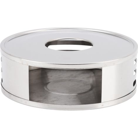 Chauffe-théière en acier inoxydable avec trou de ventilation, modèle creux, pour la maison, trou transversal (1/5)