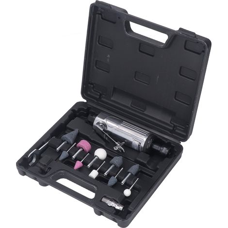 Meuleuse pneumatique portable 1/4 po avec poignée droite, 22 000 tr/min (1/5)