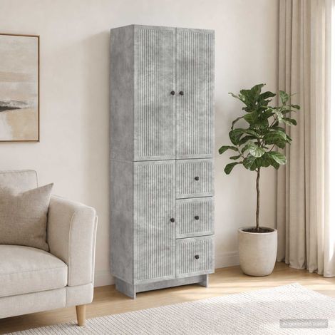vidaXL Ensemble de Meubles 2 pc Bois d'ingénierie (1/5)