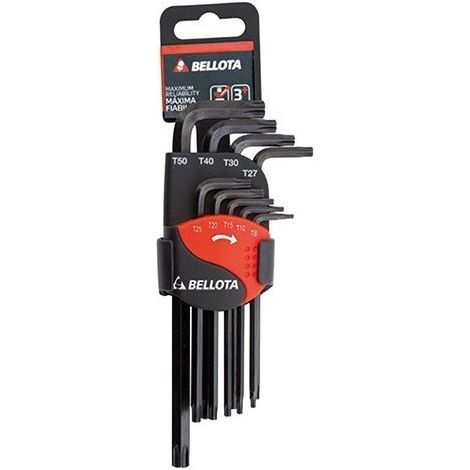 CHIAVI TORX IN SERIE (T9-T50) 9 pezzi