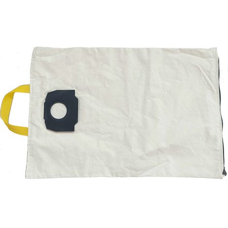 Sac en toile réutilisable à fermeture éclair blanc cassé pour aspirateur Kärcher WD5 (1/3)