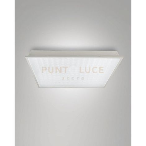 MANET PLAFONIERA INCASSO 60CMX60CM WW PRISMATIC CRI90 ON/OFF 3000K 5100LM 40W