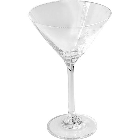 1 verre à cocktail en cristal, soufflé à la main, 23,1 x 21,1 x 13,9 cm, transparent, idéal pour espresso martini (1/5)
