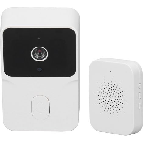 Visualisierbare smarte Türklingel mit drahtloser WLAN-Gegensprechanlage, Videokamera, Türklingel M8 480P HD-Nachtsicht für die Tuya-App (1/5)