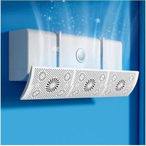 Déflecteur Climatisation Universel - Élimine les Courants d'Air Directs, Double Fonction Été/Hiver, Installation sans Perçage, Anti-Condensation - Idéal Chambre et Bureau (1/5)