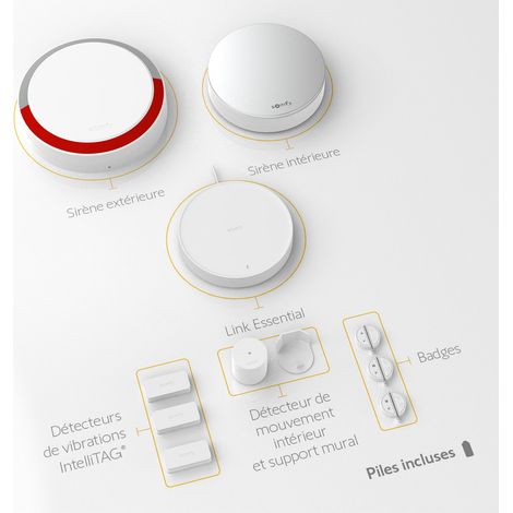 SOMFY 1875281 - Home Alarm Essential Plus - Alarme maison sans fil connectée — vue 2