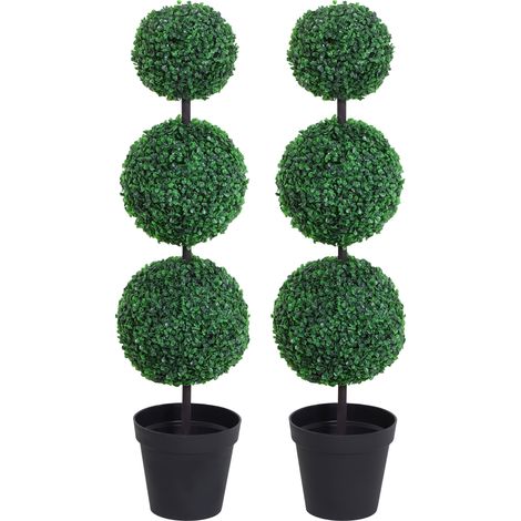 Artificial Plants Honeysuckle Flower in Pot Fake Plants Curved Boots for Indoor 15x15x150cm White (1/5)