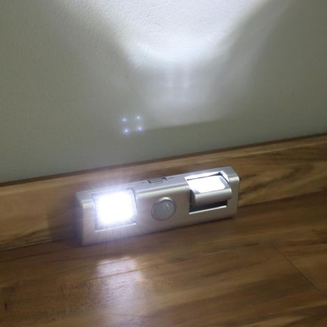 10x BURI Lichtleiste LED Bewegungsmelder Kaltweiß Lampen Beleuchtung Unterbau (1/5)