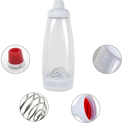 Vasetto da 1000 ml per impasto di muffin, waffle o pancake (1/5)