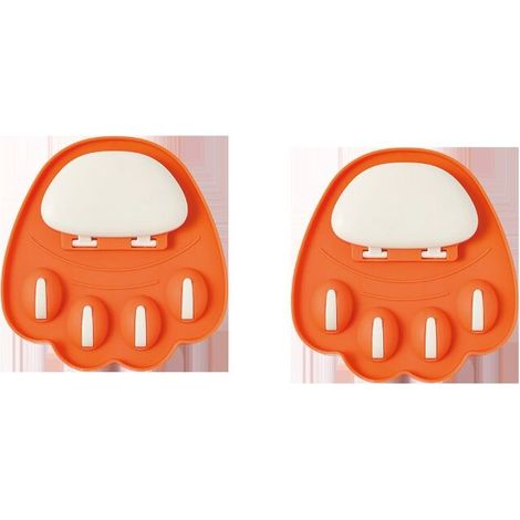 2PCS Support D'organisateur de Support de Couvercle de Casserole - Porte Couvercles de Casseroles, clé, crochet à serviette pour placard (1/5)