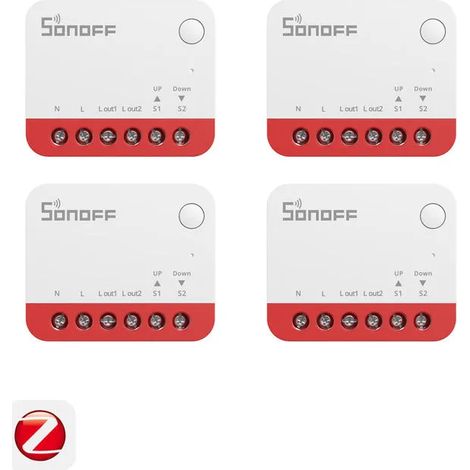 Interruttore intelligente ZigBee per tapparelle Sonoff MINI-ZBRBS (confezione da 4) (1/3)