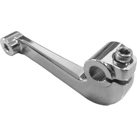 Leva del cambio in alluminio CNC per moto Sportster XL883 1200 2004-2023, con centro cromato. (1/2)