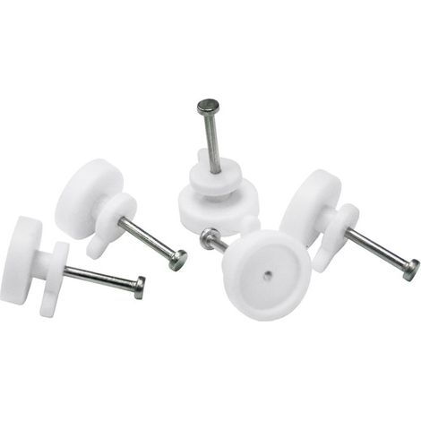 Hang Easy runder weißer Hanstik (6 Einheiten)