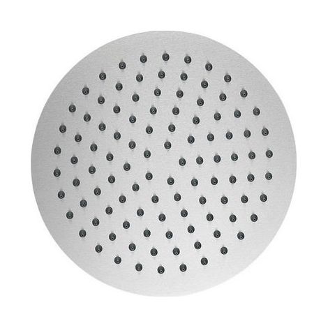 SOFFIONE DOCCIA TONDO ULTRA SLIM ACCIAIO INOX Misura: Diam. 300 mm - Spessore 2 mm