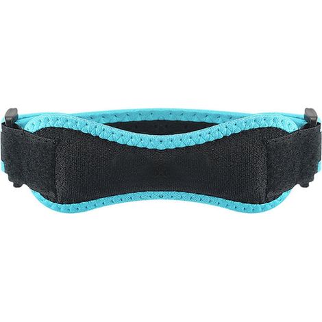 Sangle de soutien rotulien pour la course à pied, genouillère ajustable soulageant les douleurs, avec silicone absorbant les chocs - Protection de compression pour le basketball et la salle de sport, (1/5)