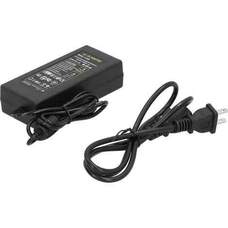 Adaptateur secteur 5A vers transformateur d'alimentation DC12V pour bande LED, caméra et TV (1/5)