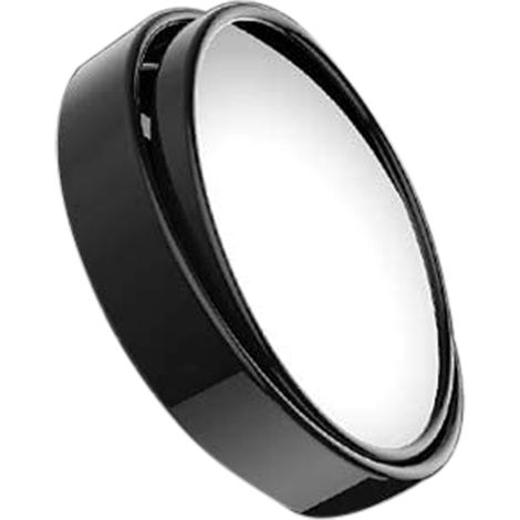 Lot de 2 rétroviseurs d'angle mort, réglables à 360°, en verre HD et boîtier ABS, convexes, ronds, adhésifs, pour voiture (1/5)