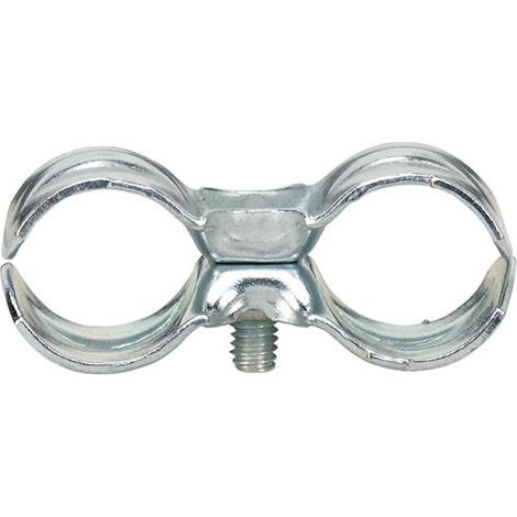 Doppelschlauchklemme Stahlkl. 13x13 mm 100 Stk