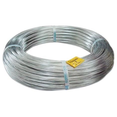 Filo Zincato Cavatorta n. 10   Filo: 1,5 mm Mt./Kg. 72 mt  Matassa da 12 Kg (1/2)