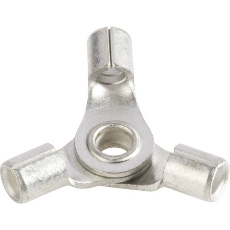 Vogt Verbindungstechnik 3532a3 Quetschverteiler  Querschnitt (max.)=6 mm² Loch-Ø=4 mm Unisoliert Met
