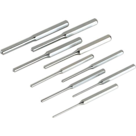 Sealey Premier Roll Pin Punch Set 3-12mm 9pc AK9109M (1/2)